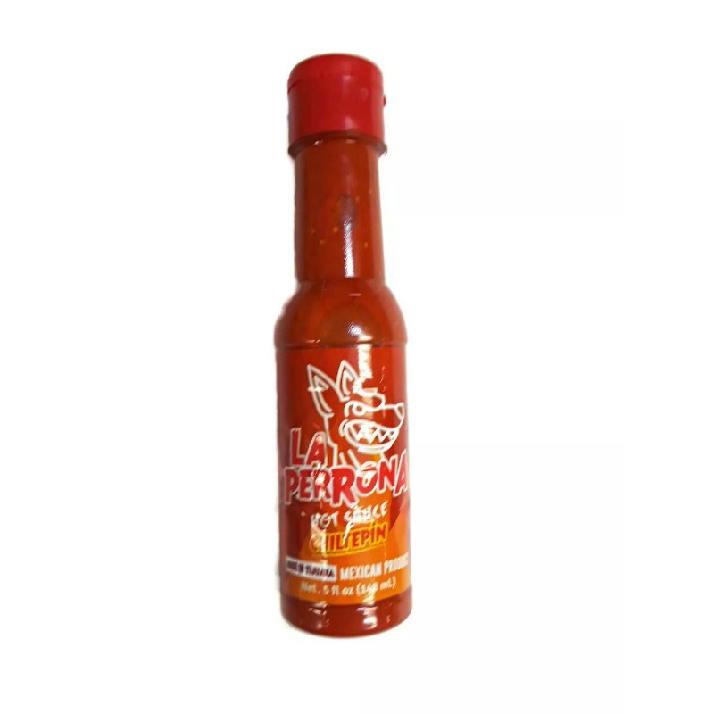 La Perrona Hot Sauce Chiltepín Set 3, Salsa Artesanal La
