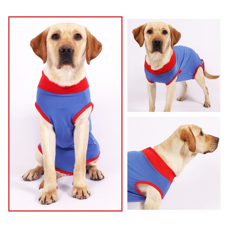 Dog Recovery Suit Stretchy Prevent Licking Adjustable Pet Post Surgery