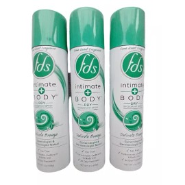 FDS Intimate & Body DRY, Delicate Breeze, 2oz, Lot of 3, Free Ship