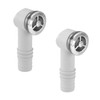 Qrity Pack of 2 Overflow Head, Overflow Sink, Overflow Pipes