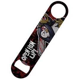 Psycho Penguin Open Him Up Bar Blade Bottle Opener 18x4cm