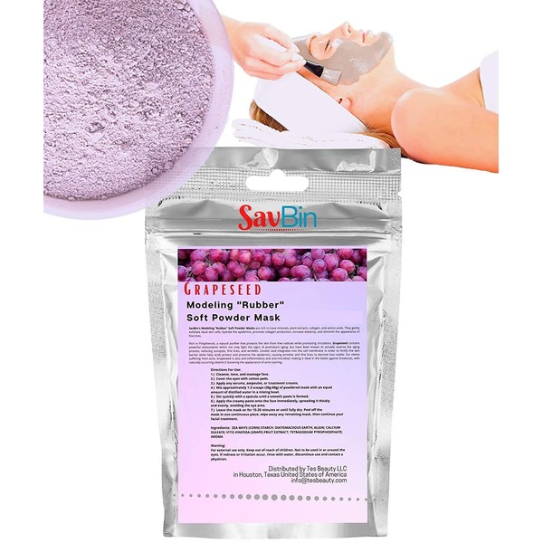 SAVBIN Grape Seed Modeling Soft Powder Mask (0.53 kg -19 oz)