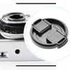 Create idea 2Pcs 43mm Lens Cap Snap-on Front Camera Lens