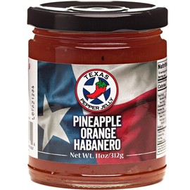 Texas Pepper Jelly Pineapple Orange Habanero Jelly Net Wt. 11 oz (312 g)