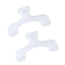 JINGYOU Book Clip Clip for Reading Clear for Thick Books Study Books Transparent Open Durable Paper Document Book Clips Documents Large Textbooks Swag Clip Set of 2 Cute Crisp Clips