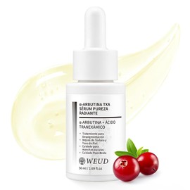 WEUD Serum Coreano Original, con α-Arbutina, TXA Ácido Tranexámico, Ácido Hialurónico, Cuidado Antiedad y Reparador, Luminosidad y Piel Radiante, Serum Facial para Todo Tipo de Piel （50ML）