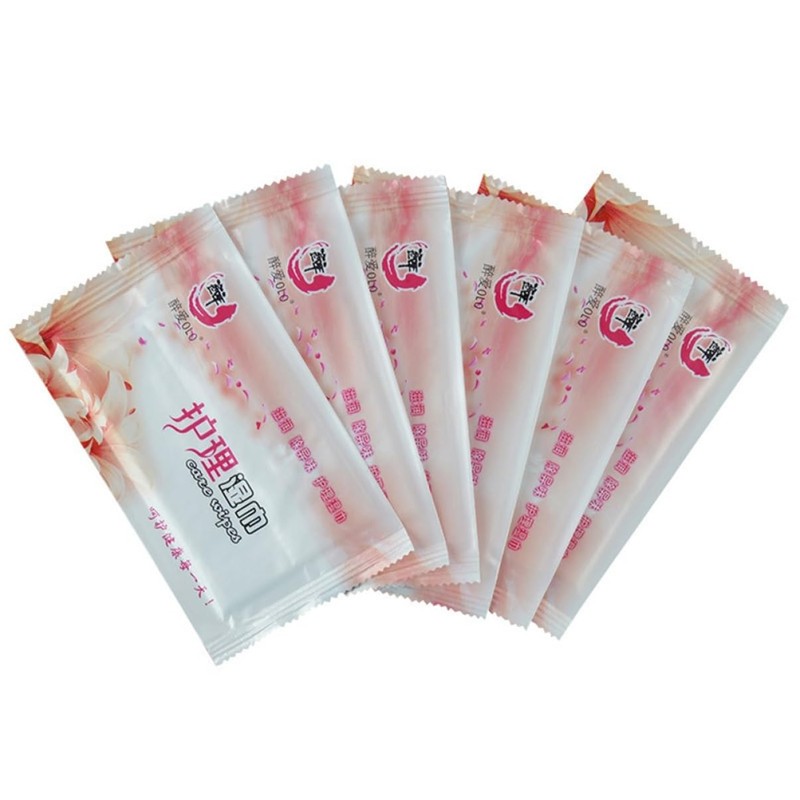 ORFOFE Wet Tissue 100pcs Home Office Wet Wipes Safe Asparagus