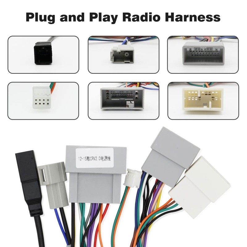 Strpump 16pin Car Radio Stereo Power Retrofit Harness Cable Wire