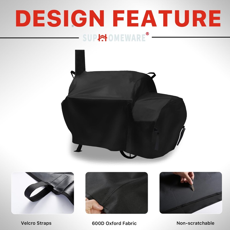 Suphomeware 70 inch Grill Cover for Oklahoma Joe's Longhorn Offset