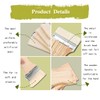 ZBJBinCH Wide Flat Paint Brush with Maple Handle, Flat Paddle