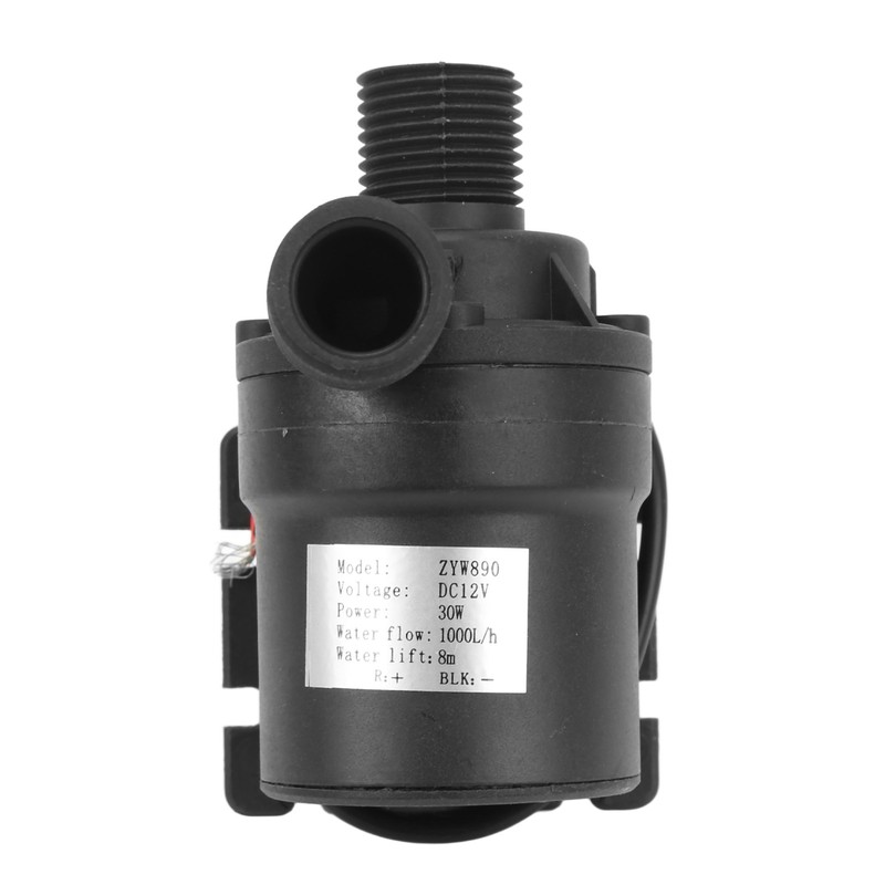 DC12V Brushless Water Pump Low Noise 30W 8m Lift Height