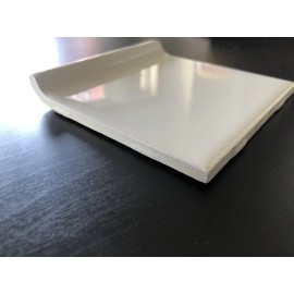 American Olean 10 American Olean SL10 Gloss White  Cove Base Tile 4-1:4"X 4-1/4" SL10A3401CCBP