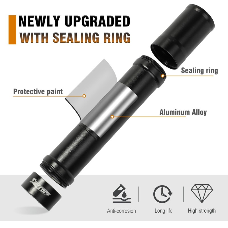 3mirrors Tungsten Holder-Black Storage Tube for TIG Tungsten Electrode with