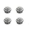 4 Pcs 3/4" Male Radiator Air Valve, Manual Radiator Air