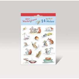 Die Muskeltiere - 14 Sticker