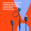 JBL Tune 310 C Hi-Res Wired Earbuds with Microphone, Flat