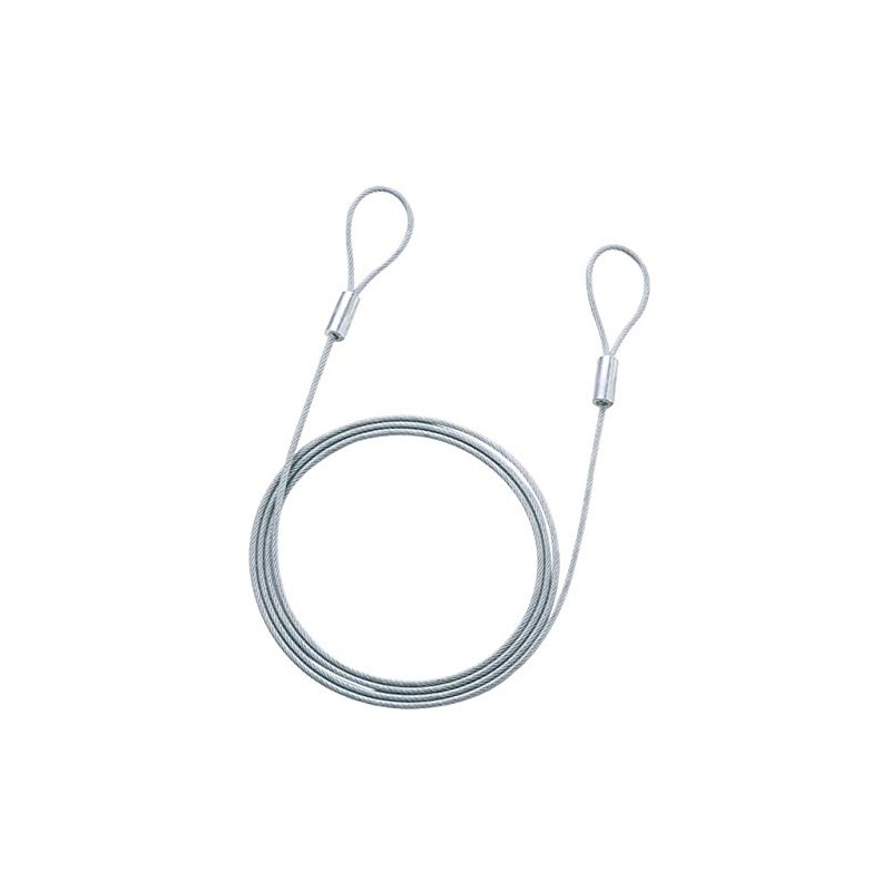 Sanwa Supply SLE-1W-2 Security Wire (Wire Length: 0.8 ft (2.0