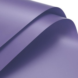 MECCANIXITY Pearlescent Film Flower Wrapping Paper 22.8x22.8 Inch Waterproof for DIY Crafts, Gift/Gift Box Packaging Gray Purple Pack of 20pcs