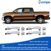 Osompar 4PCS Exterior Door Handle Compatible with Toyota Tundra 2007-2020