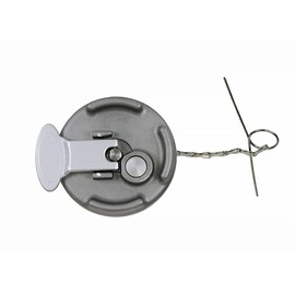 Mytee Products 4" Lever Aluminum Non-Locking & Vented Truck Fuel Tank Cap Compatible with Peterbilt 330, 379, 389, 337, 340, 579 Replace 11-04859-100