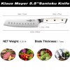 Klaus Meyer Stahl High Carbon Steel 5.5 inch Santoku Kitchen