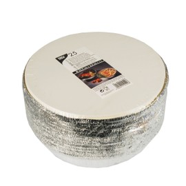 PAPSTAR 14509 Aluschalen, Aluminium, Silber, 12 x 23 x 23 cm