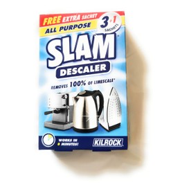 Kilrock SLAM DESCALER All Porpose Removes 100% Limescale with Extra Sachet