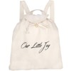 Azeeda 'Our Little Joy' Canvas Rucksack/Backpack (RK00038444)