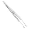 Mobestech 3pcs Stainless Steel Tweezer for Women Meibomian Gland Non-skid