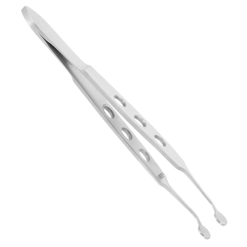 Mobestech 3pcs Stainless Steel Tweezer for Women Meibomian Gland Non-skid