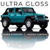 VViViD+ Ultra Gloss Miami Blue Vinyl Car Wrap (6ft x