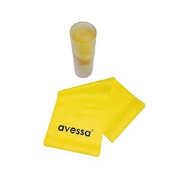 Avessa TÜPTE-PB-SARI Tüpte Pilates Bandı Sarı