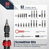 VANPO Torque Screwdriver 10-80 in.lb, 24 Pcs Torque Screwdriver Wrench
