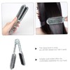 SAFIGLE Clamp Hair Comb Double Sided Bristle Hair Straightening Brush