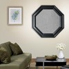 Autotech Park Matte Black Window Shade in 24 inches Diameter,