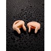 7 Pieces Swimming Nose Clip Silicone Nose Plug Protector with