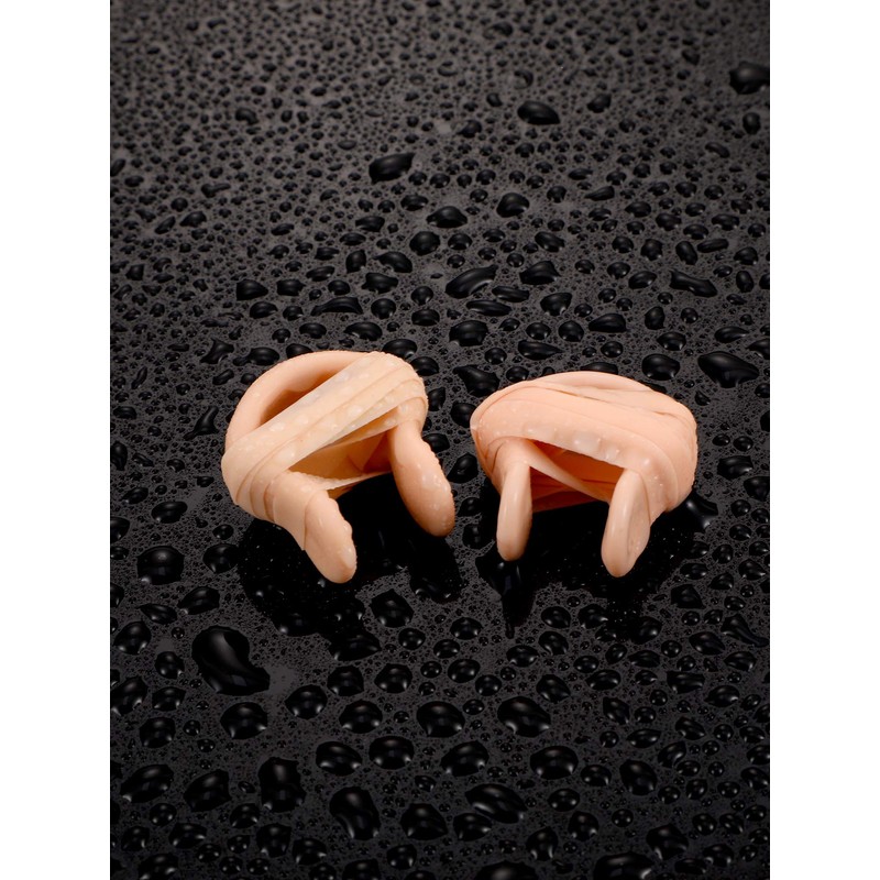 7 Pieces Swimming Nose Clip Silicone Nose Plug Protector with