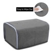 Yarwo 4 Slice Toaster Cover with Pockets and Top Handle,
