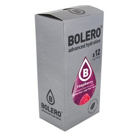 Bolero- Sugar Free Drink Mix Packets Raspberry Fruit Flavors | Powdered Flavored Water Packets | 36 Small Sachet On The Go Packets