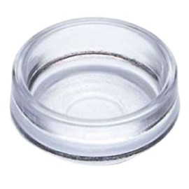 Clear Castor Cups Heavy Duty Extra Strong Pack of 4 52mm Protect Wooden, Laminate, Tiled Floors and Carpets from Furniture Wheel Damage and Scratches Caused by Chair, Bed, Sofa and Table Legs