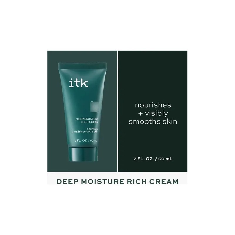 Itk Skincare Crema Hidratacion Profunda Piel Seca Importado