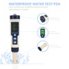 5 in 1 Multi-Function Water Quality Tester with Backlight Ph/Tds/Ec/Salinity/Temperature