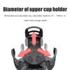 Multifunctional Car Cup Holder Expander Adapter with 360° Rotating Adjustable