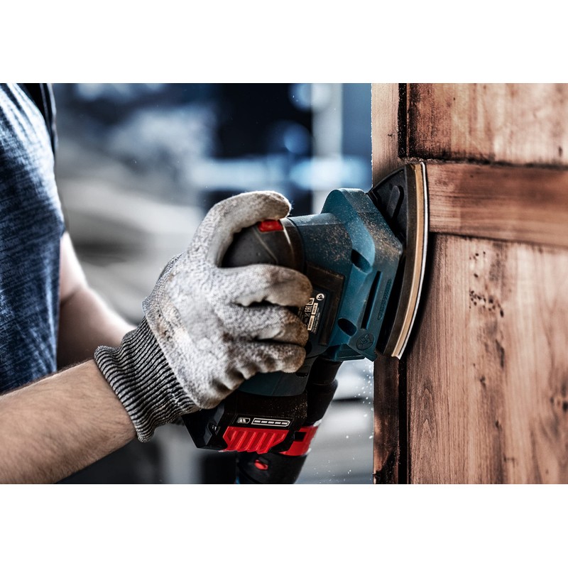 Bosch Professional 10x Expert M480 Sanding Net (for Hardwood, Paint