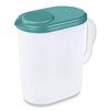 Sterilite 1 Gallon Pitcher, Spout and Handle for Easy Pouring