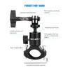 SKYJFFJ Ball Head Gimbal MTB Camera Handlebar Mount for Gopro