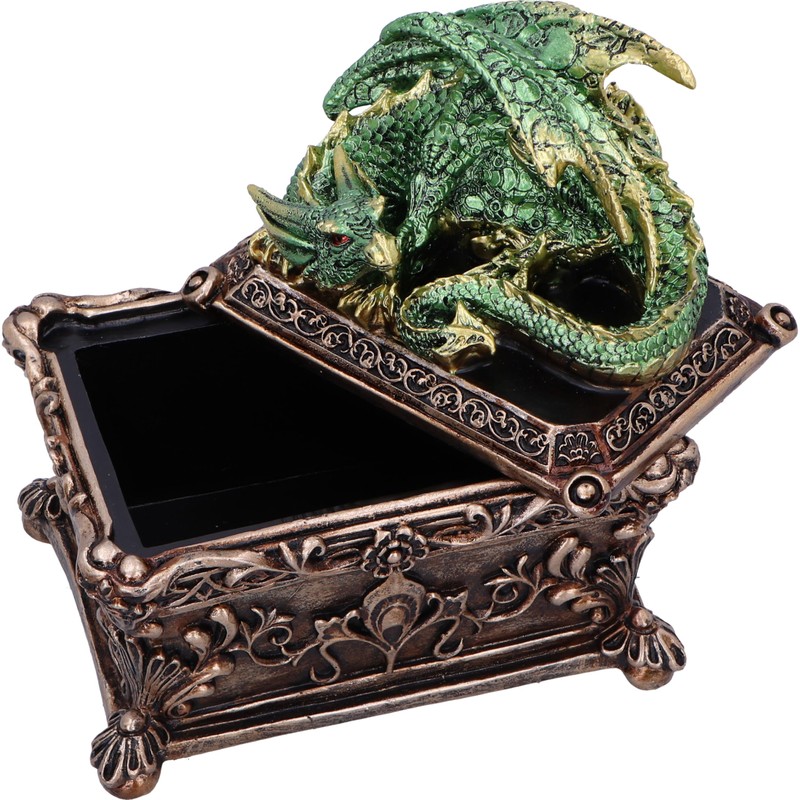 Nemesis Now Guardian of the Hoard Dragon on Box 13cm,