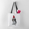 CafePress Christmas Beagle Polyester Tote Bag 16"x16"