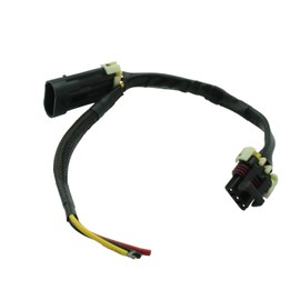 2Pcs Tail Light Whip Power Harness Adapter Splice Pigtail Jumper for 2012-2023 Can Am Maverick X3, Max, X-DS for Powering LED Whips Brake Lights License Plate Lights Taillight