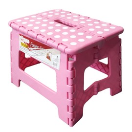 UNIWARE New Heavy Duty Folding Step Stool, Holds up to 330 Lb, Sturdy & Safe, Sturdy Enough to Support Adults and Safe Enough for Kids (11.4" W x 8.7" D x 8.7" H (29x22x22cm), 16206)